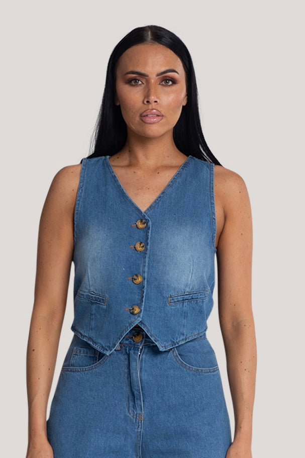 Denim Vest