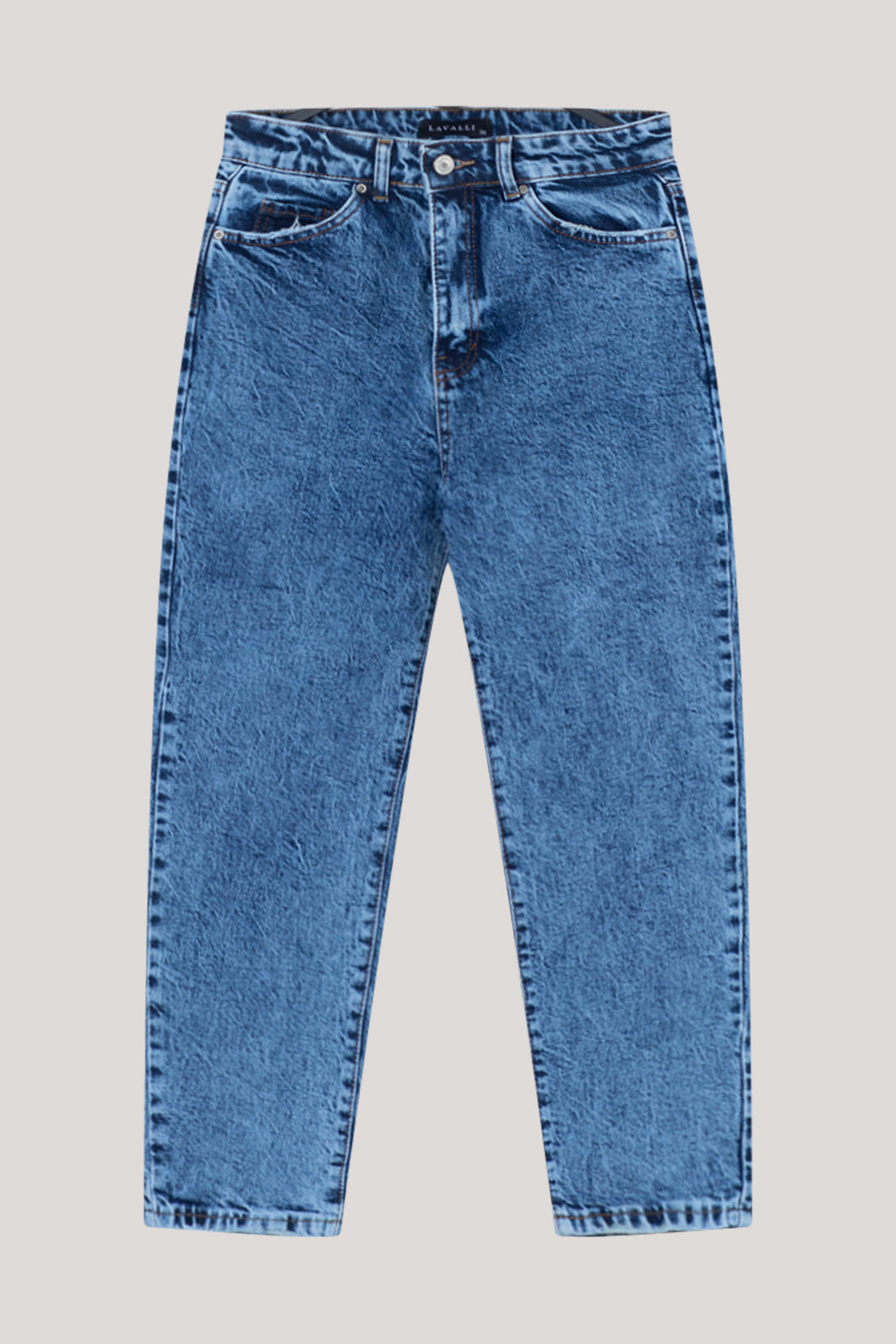 Denim Petite Mid Waist Mom Fit Jeans