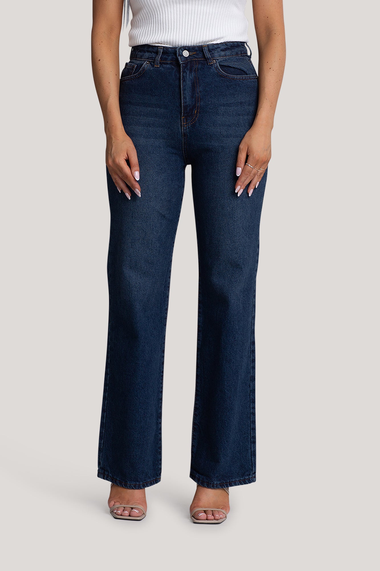 Straight Leg Jeans